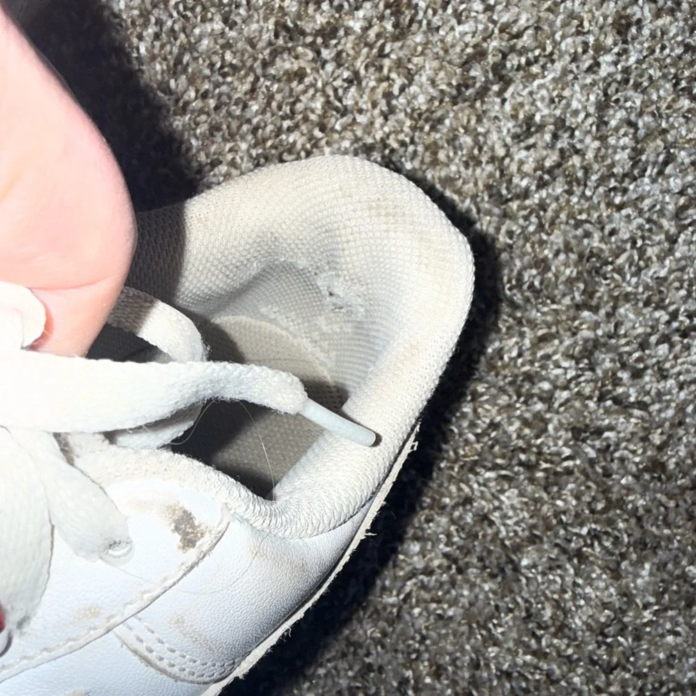 Nike White‎ and Gray Athletic Shoes